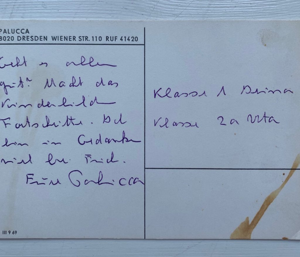 Karte Palucca privat
